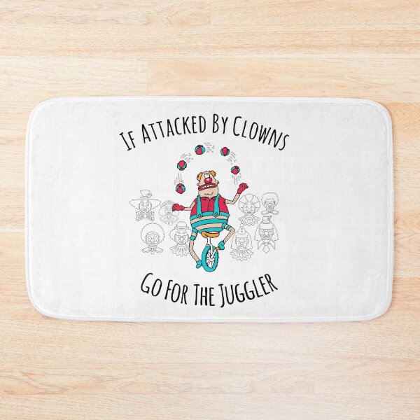 Item preview, If attacked by clowns go for the juggler designed and sold by Alema Art.