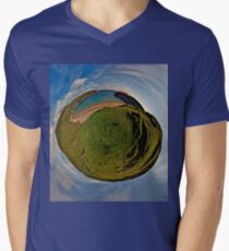Silver Strand Beach, Malin Beg, South Donegal Men's V-Neck T-Shirt