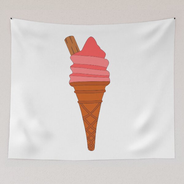 Item preview, Strawberry Style Ice Cream designed and sold by ACoolDuck.