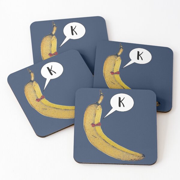 Item preview, "Mmmmm K"- Banana designed and sold by Orson’s Owl Originals.
