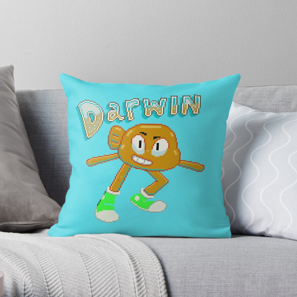 Darwin Watterson Throw Pillow