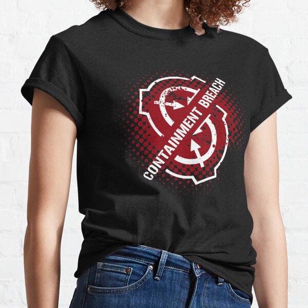 Scp Stuff T Shirts Redbubble - got the chocolte scp roblox containment breach youtube