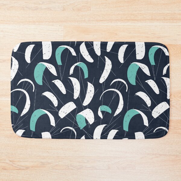 Item preview, Kite Surfing Blue and White Surf Pattern designed and sold by CreativeBridge.