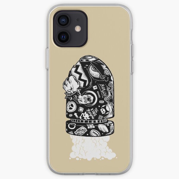 Tattooed Bullet Bill iPhone Soft Case