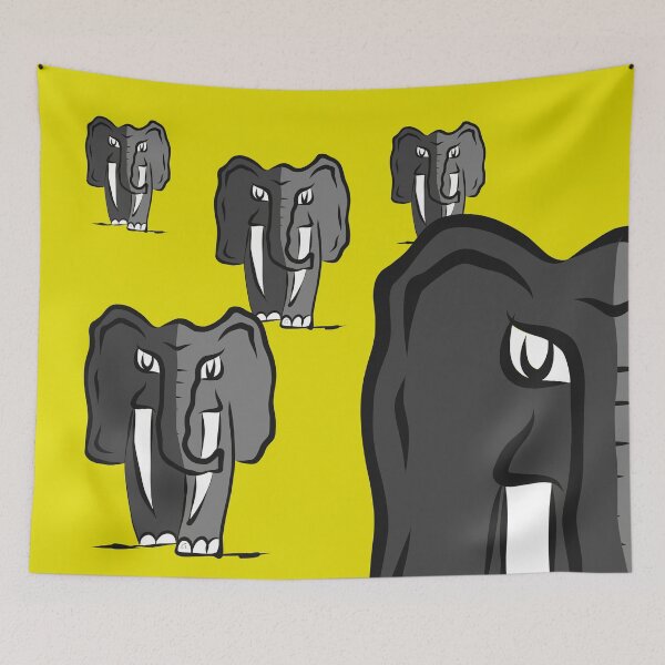 Item preview, Elephant Manada 1 designed and sold by ALEFANTICA.