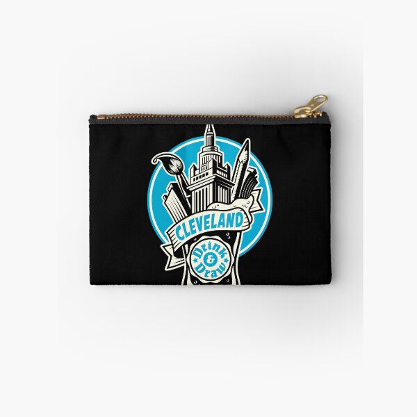 Item preview, Cleveland Drink & Draw 2019 Logo White & Blue designed and sold by RustBeltMonster.