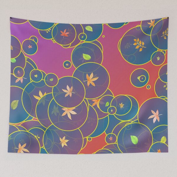 Item preview, Bubbles and leaves designed and sold by Gaspar Avila.