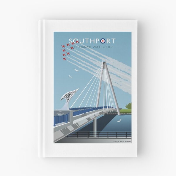 Item preview, Red Arrows at Southport Marine Way Bridge designed and sold by andrewamoore.