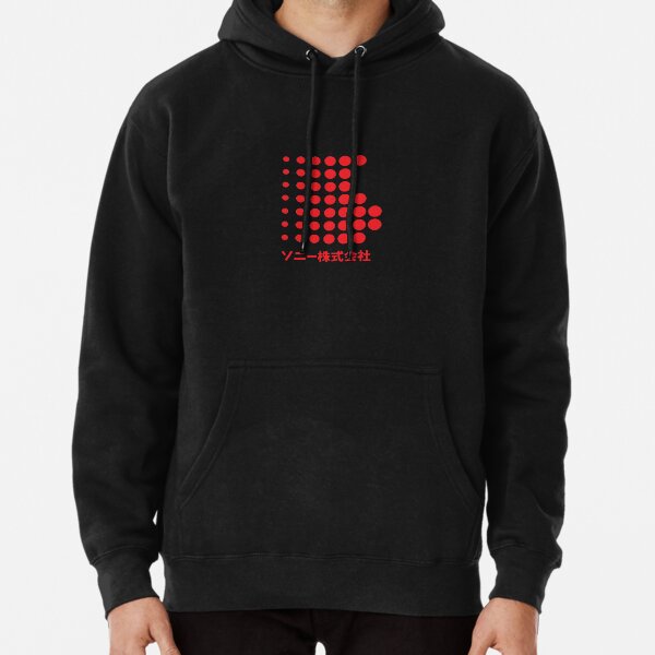 Black hoodie clearance with red writing