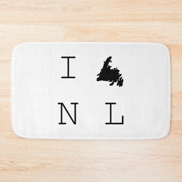 Item preview, I Love NL || Newfoundland and Labrador || Gifts || Souvenirs || Clothing designed and sold by SaltWaterOre.