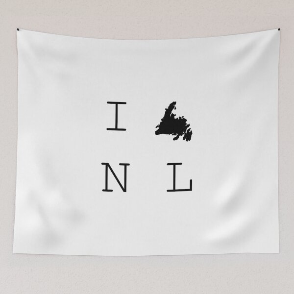 Item preview, I Love NL || Newfoundland and Labrador || Gifts || Souvenirs || Clothing designed and sold by SaltWaterOre.