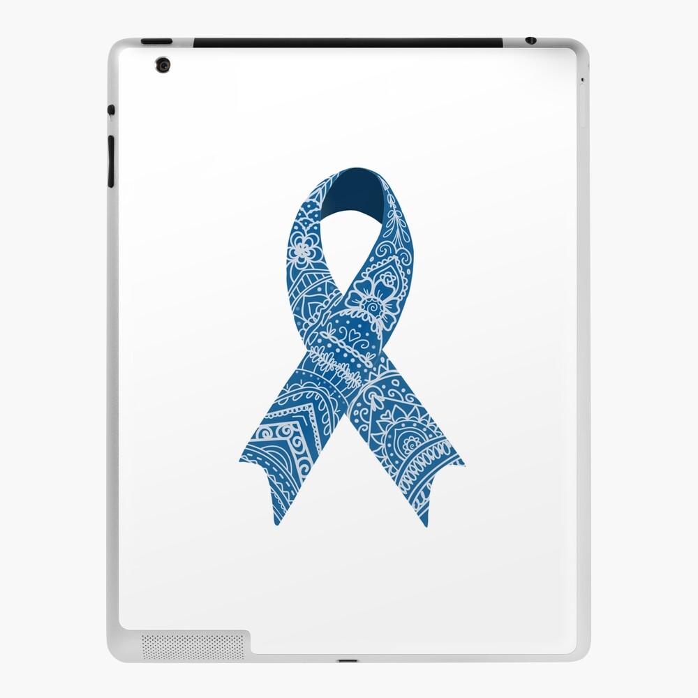 Colon Cancer Survivor Gift Blue Ribbon Colon Cancer Awareness