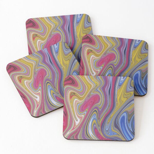 Item preview, Very Colorful Abstract Fluid Painting Wave Pattern designed and sold by Patricia Piotrak.