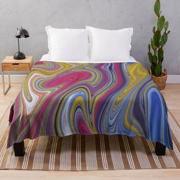 Item preview, Very Colorful Abstract Fluid Painting Wave Pattern designed and sold by Patricia Piotrak.