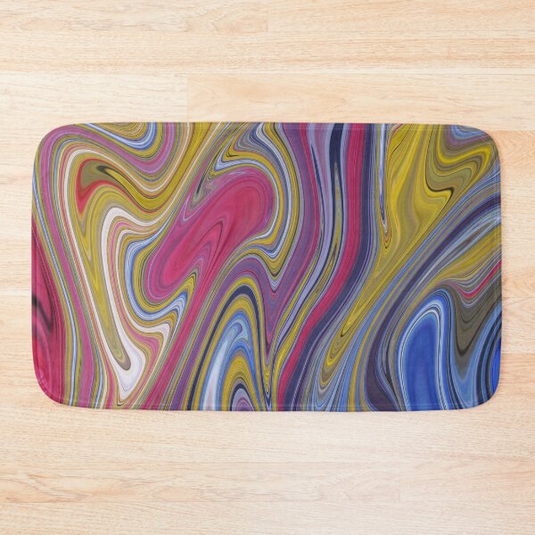 Item preview, Very Colorful Abstract Fluid Painting Wave Pattern designed and sold by Patricia Piotrak.
