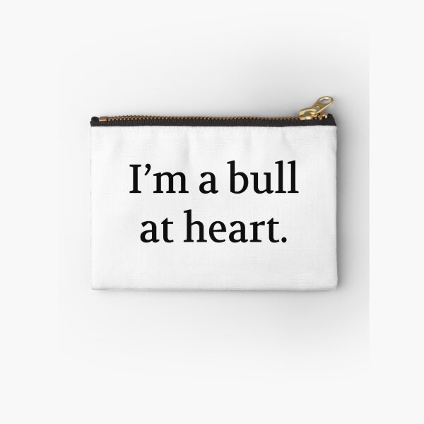 Item preview, Bullwit! funny money apparel and accessories - "I'm a bull at heart" designed and sold by Bullwit!.