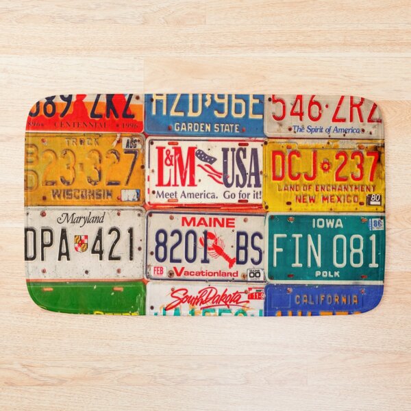 Item preview, United States License Plates Art America designed and sold by mwagie.
