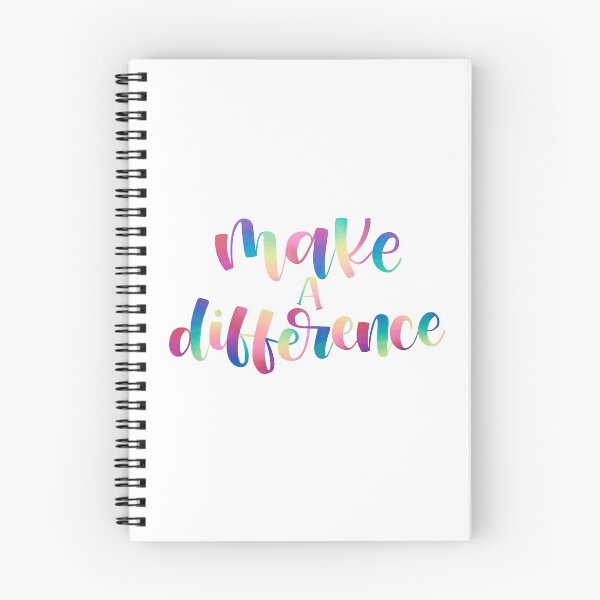Item preview, Make A Difference - Positive Quote designed and sold by Angelica Herrera.