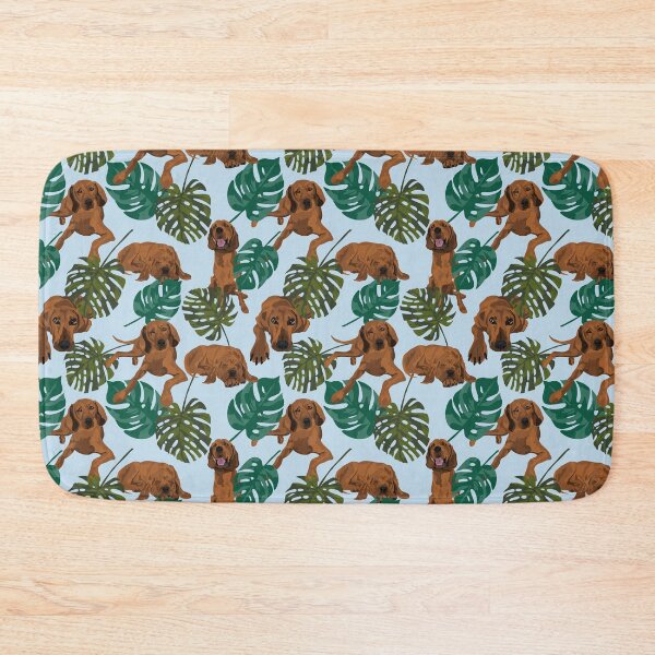 Item preview, Tropical Redbone Coonhound  designed and sold by ArtofACoonhound.
