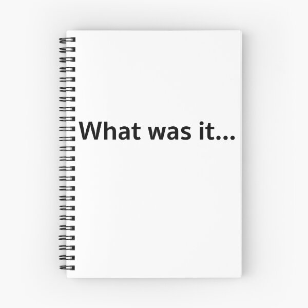 Item preview, What was it... designed and sold by A2Gretchen.