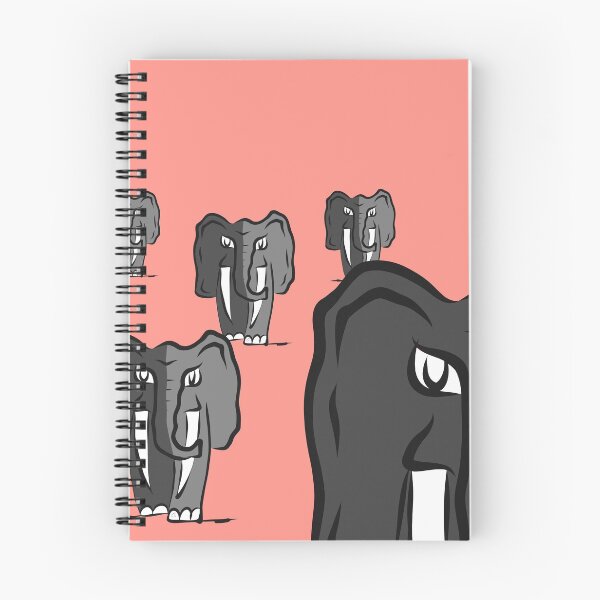 Item preview, Elephant Manada Coral designed and sold by ALEFANTICA.