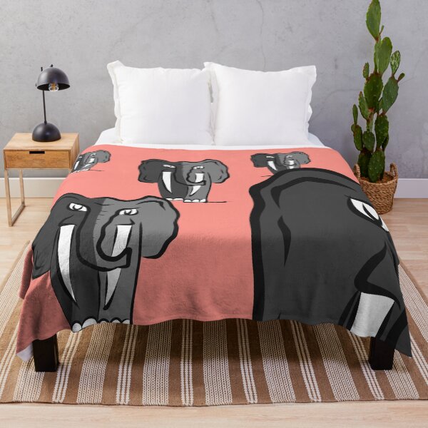 Item preview, Elephant Manada Coral designed and sold by ALEFANTICA.
