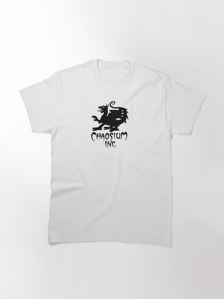 Alternate view of Official Chaosium Inc. Logo (Black) Classic T-Shirt