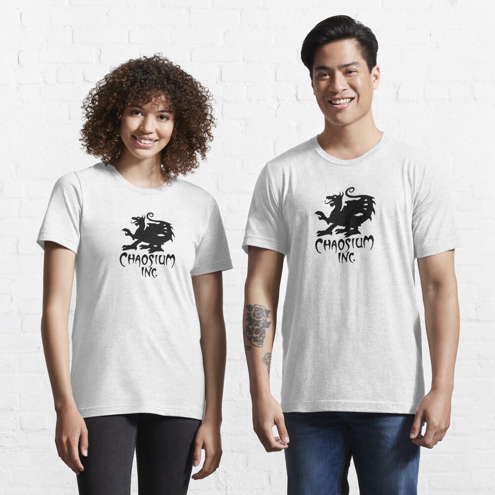 Official Chaosium Inc. Logo (Black) Essential T-Shirt