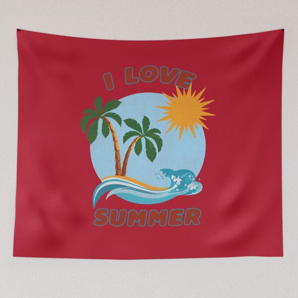 Item preview, I love summer designed and sold by Epictshirt.