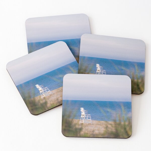 Item preview, Serene Beach with Lifeguard Chair designed and sold by Hailey-Designs.