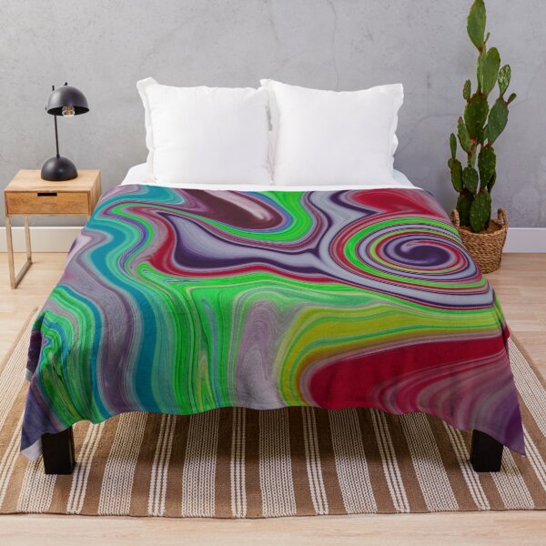 Item preview, Abstract Fluid Painting Wave Pattern Very very colorful designed and sold by Patricia Piotrak.