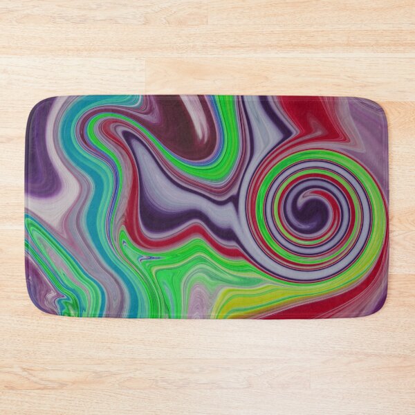 Item preview, Abstract Fluid Painting Wave Pattern Very very colorful designed and sold by Patricia Piotrak.