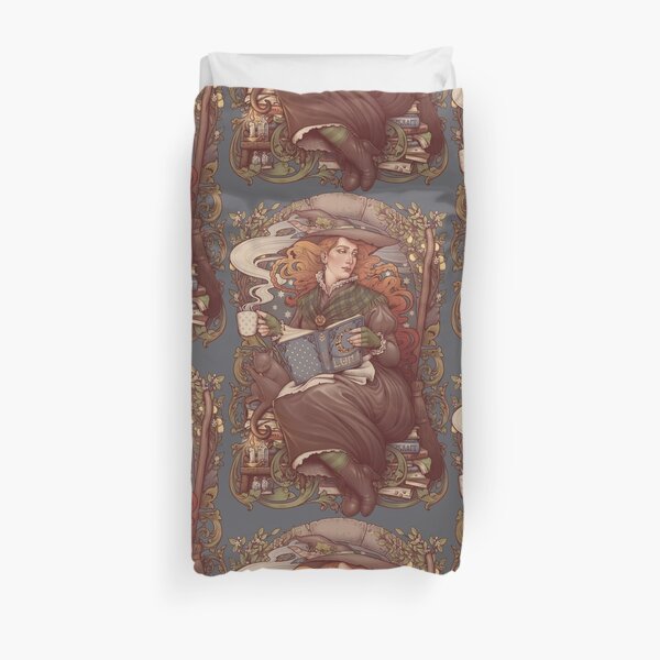 NOUVEAU FOLK WITCH Duvet Cover