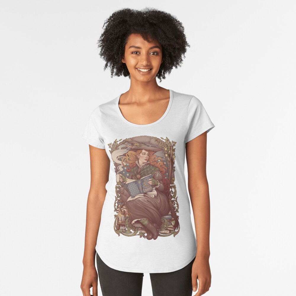Item preview, Premium Scoop T-Shirt designed and sold by medusadollmaker.