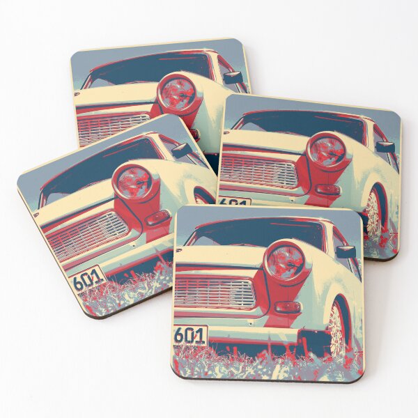 Item preview, trabant, ddr, gdr classic car - 3 designed and sold by hottehue.