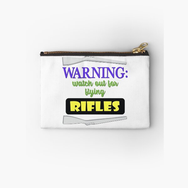 Item preview, Color Guard - Watch Out For Flying Rifles designed and sold by BandMomDesigns.