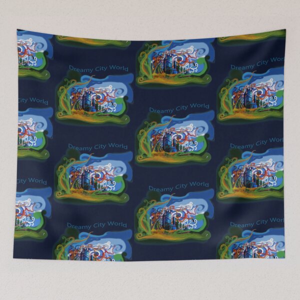 Item preview, Dreamy City World designed and sold by Red bubble Artist.
