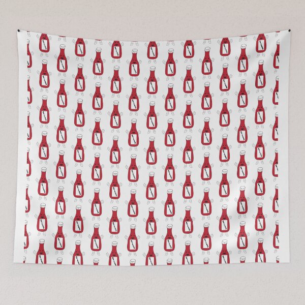 Item preview, Ketchup Kawaii Cute Red designed and sold by ValeriesGallery.