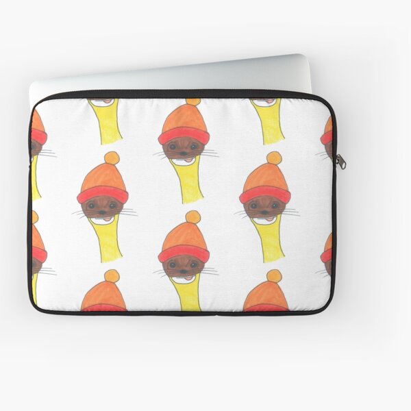 Weasel in a hat Laptop Sleeve