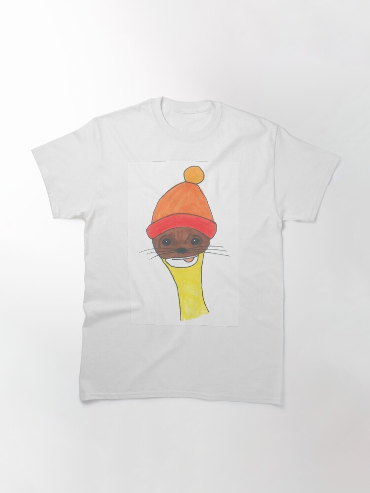 Alternate view of Weasel in a hat Classic T-Shirt