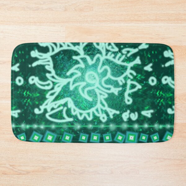 Item preview, Green floral design designed and sold by Red bubble Artist.
