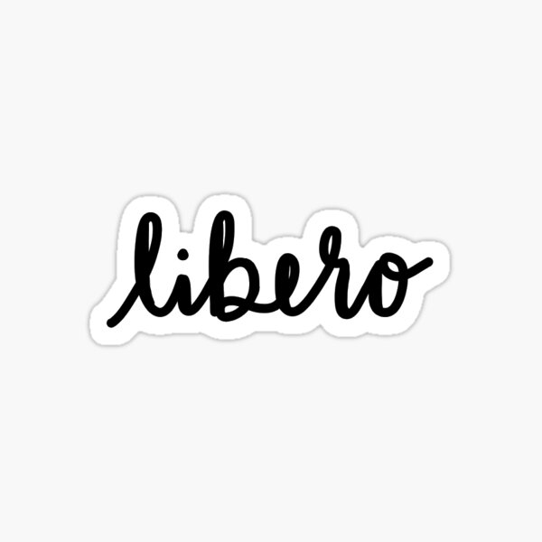 Volleyball Libero Stickers Redbubble