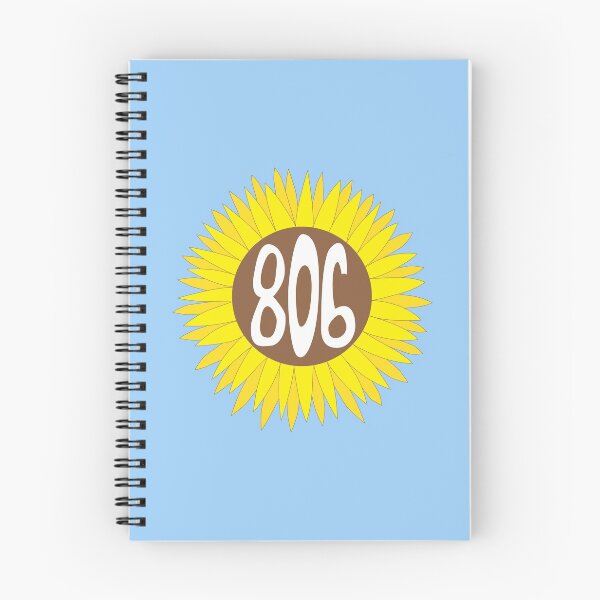 Item preview, Hand Drawn Texas Sunflower 806 Area Code designed and sold by itsrturn.