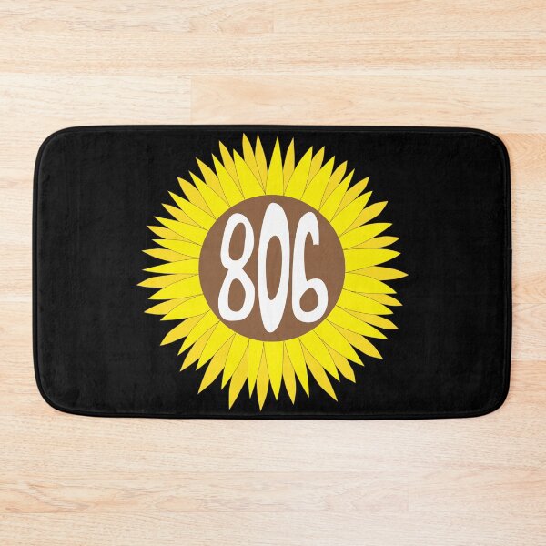 Item preview, Hand Drawn Texas Sunflower 806 Area Code designed and sold by itsrturn.
