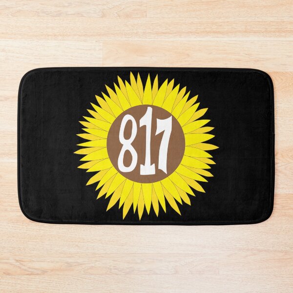 Item preview, Hand Drawn Texas Sunflower 817 Area Code designed and sold by itsrturn.
