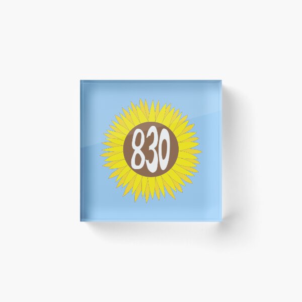 Item preview, Hand Drawn Texas Sunflower 830 Area Code designed and sold by itsrturn.