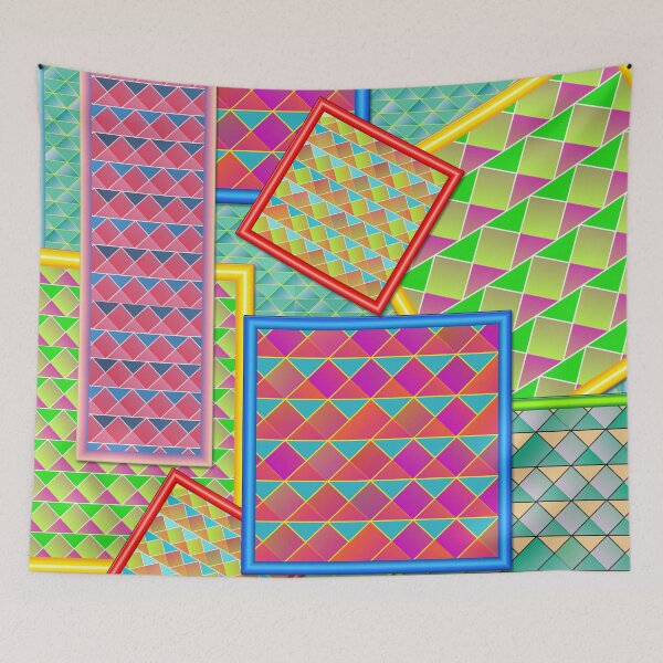 Item preview, Framed patterns designed and sold by Gaspar Avila.