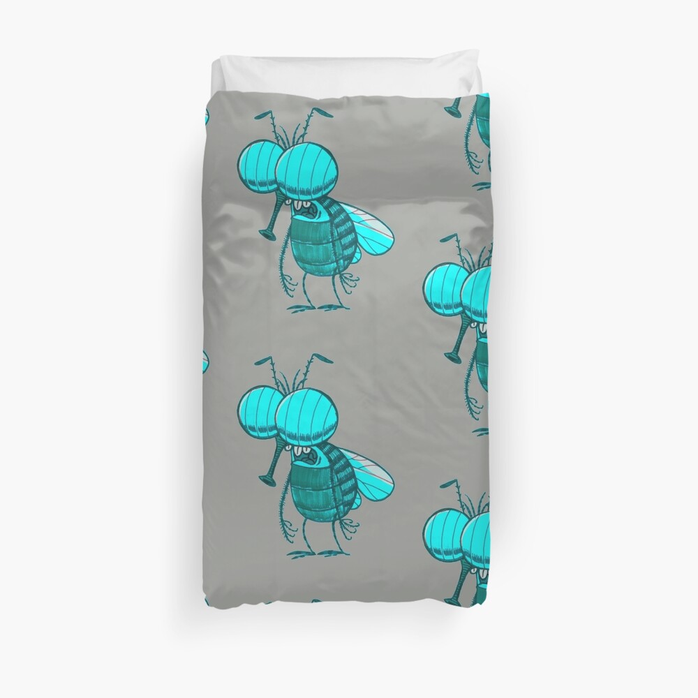 Morning Fly Duvet Cover