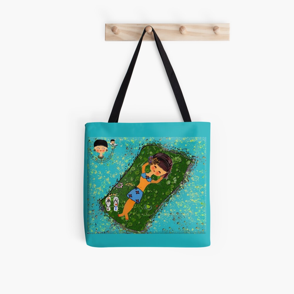 Tote bag « Un instant de fraicheur»