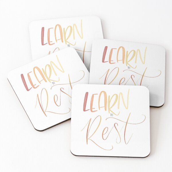 Item preview, Learn to Rest  designed and sold by SimplyLettersCo.